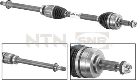 SNR DK55.069 - Приводной вал parts5.com