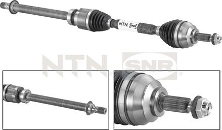 SNR DK55.063 - Приводной вал parts5.com