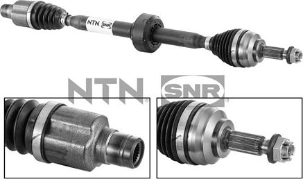 SNR DK55.004 - Приводной вал parts5.com