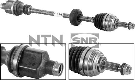 SNR DK55.008 - Приводной вал parts5.com