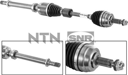 SNR DK55.017 - Приводной вал parts5.com