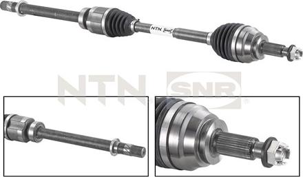 SNR DK55.027 - Приводной вал parts5.com