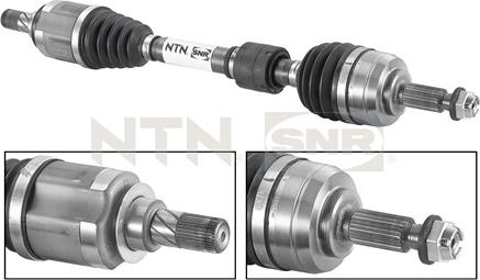 SNR DK55.072 - Приводной вал parts5.com