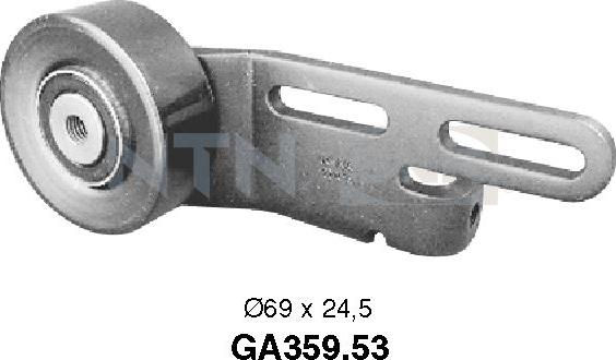 SNR GA359.53 - Направляющий ролик, поликлиновый ремень parts5.com