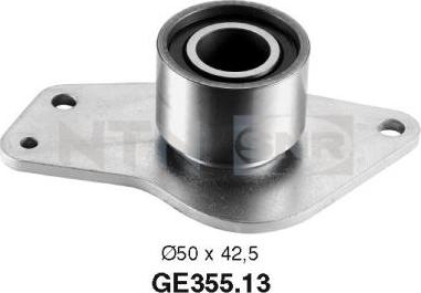 SNR GE355.13 - Направляющий ролик, зубчатый ремень parts5.com