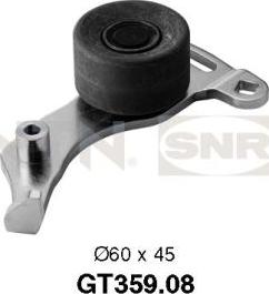 SNR GT359.08 - Tensioner Pulley, timing belt parts5.com