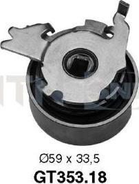 SNR GT353.18 - Tensioner Pulley, timing belt parts5.com