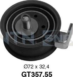 SNR GT357.55 - Tensioner Pulley, timing belt parts5.com