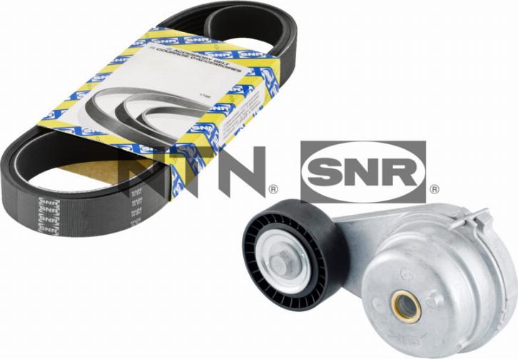 SNR KA851.05 - V-Ribbed Belt Set parts5.com