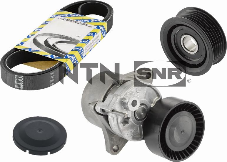 SNR KA851.08 - V-Ribbed Belt Set parts5.com