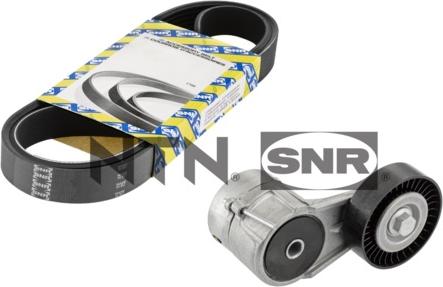 SNR KA853.07 - V-Ribbed Belt Set parts5.com