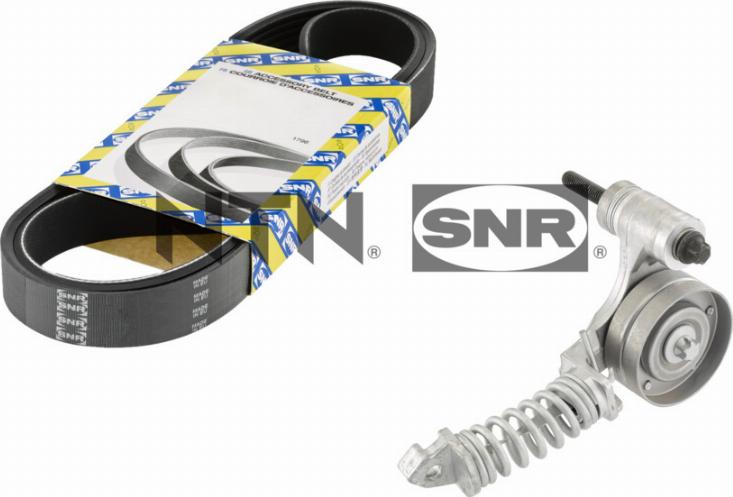 SNR KA853.10 - V-Ribbed Belt Set parts5.com