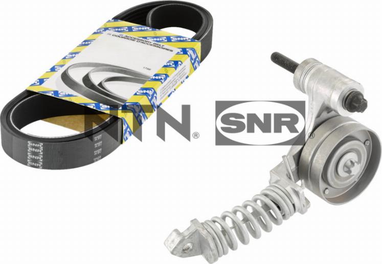 SNR KA853.12 - V-Ribbed Belt Set parts5.com