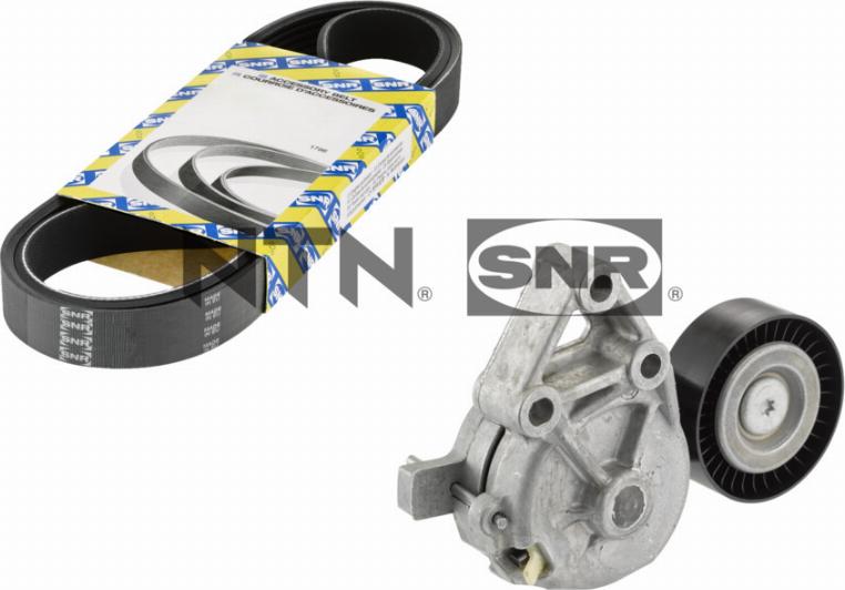 SNR KA857.19 - V-Ribbed Belt Set parts5.com