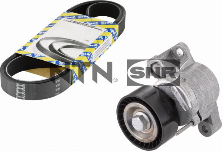 SNR KA857.35 - V-Ribbed Belt Set parts5.com