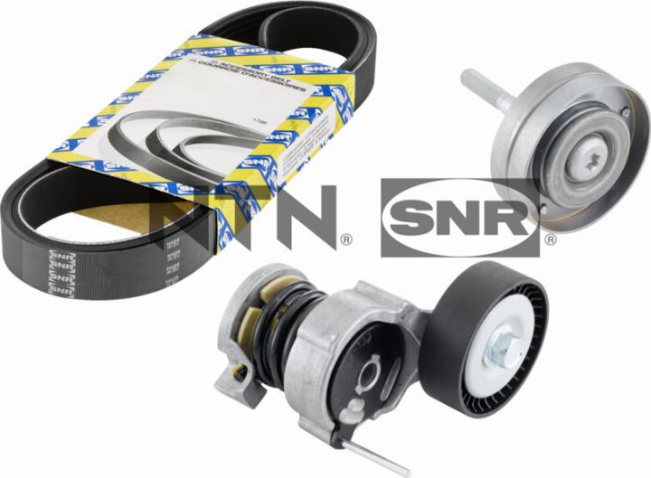 SNR KA857.33 - V-Ribbed Belt Set parts5.com