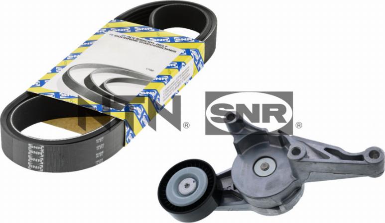 SNR KA857.28 - V-Ribbed Belt Set parts5.com