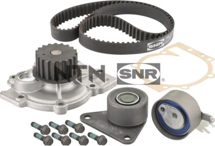 SNR KDP455.320 - Водяной насос + комплект зубчатого ремня parts5.com