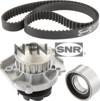 SNR KDP458.460 - Водяной насос + комплект зубчатого ремня parts5.com