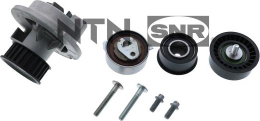 SNR KDP453.112 - Водяной насос + комплект зубчатого ремня parts5.com