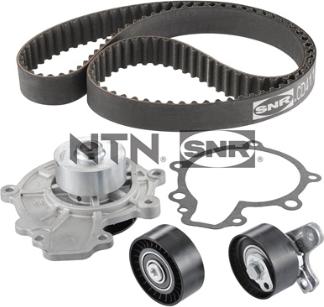 SNR KDP453.350 - Водяной насос + комплект зубчатого ремня parts5.com