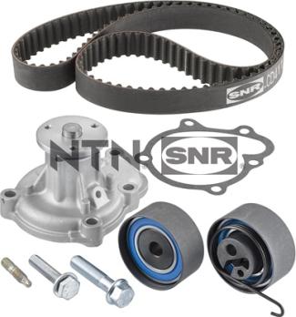 SNR KDP453.300 - Водяной насос + комплект зубчатого ремня parts5.com