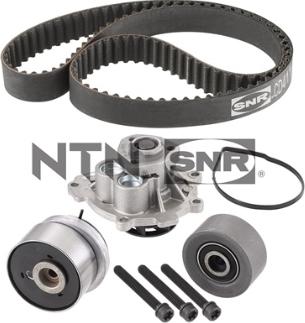 SNR KDP453.260 - Водяной насос + комплект зубчатого ремня parts5.com