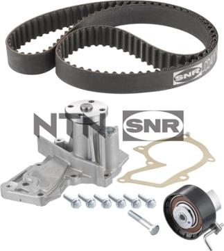 SNR KDP452.240 - Водяной насос + комплект зубчатого ремня parts5.com