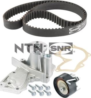 SNR KDP452.270 - Водяной насос + комплект зубчатого ремня parts5.com