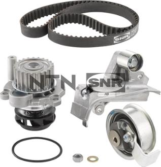 SNR KDP457.450 - Водяной насос + комплект зубчатого ремня parts5.com