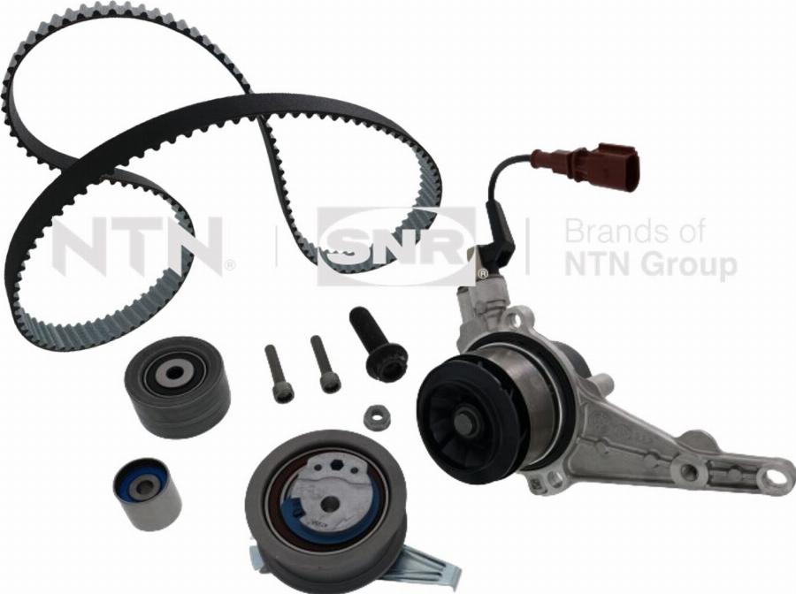 SNR KDP457.860S - Водяной насос + комплект зубчатого ремня parts5.com