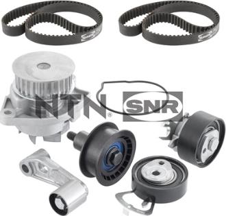 SNR KDP457.260 - Водяной насос + комплект зубчатого ремня parts5.com