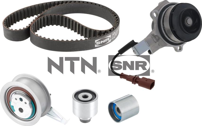 SNR KDP457.790S - Водяной насос + комплект зубчатого ремня parts5.com