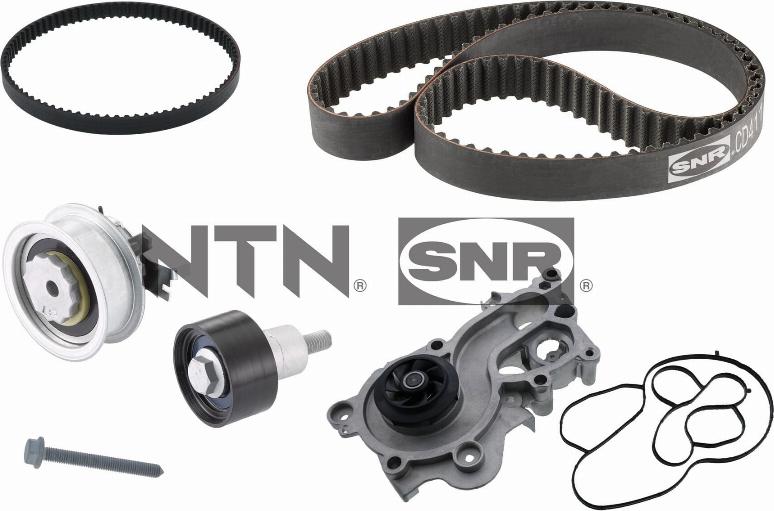 SNR KDP457.753 - Bomba de agua + kit correa distribución parts5.com