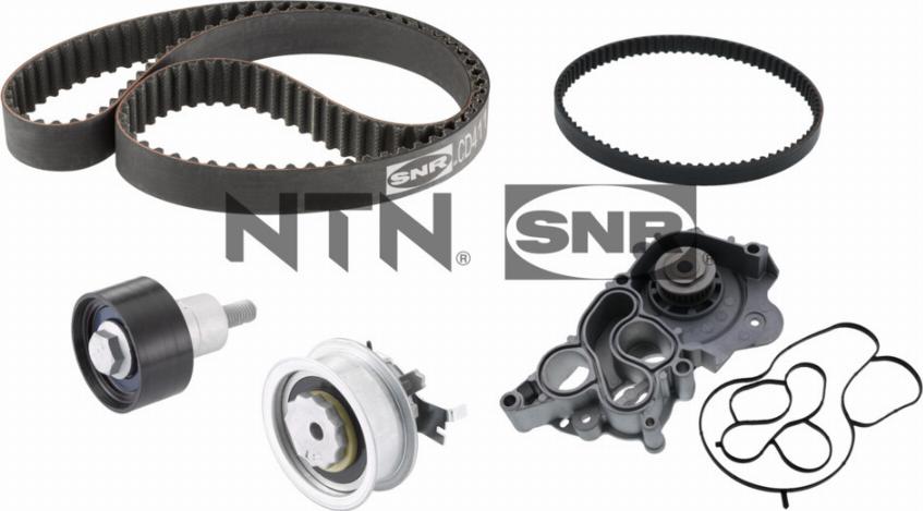 SNR KDP457.752 - Bomba de agua + kit correa distribución parts5.com