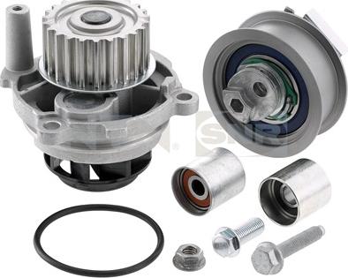 SNR KDP457.760 - Водяной насос + комплект зубчатого ремня parts5.com