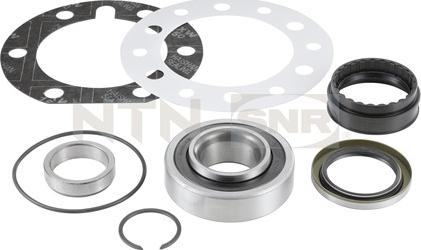 SNR R141.43 - Комплект подшипника ступицы колеса parts5.com