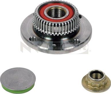 SNR R154.45 - Комплект подшипника ступицы колеса parts5.com