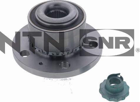 SNR R154.74 - Комплект подшипника ступицы колеса parts5.com