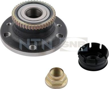 SNR R155.54 - Комплект подшипника ступицы колеса parts5.com