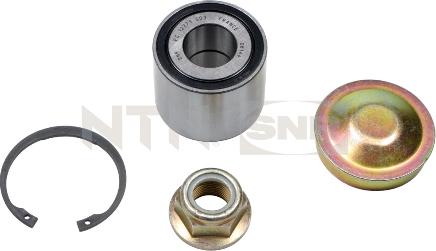 SNR R155.58 - Комплект подшипника ступицы колеса parts5.com