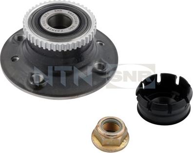 SNR R155.82 - Комплект подшипника ступицы колеса parts5.com