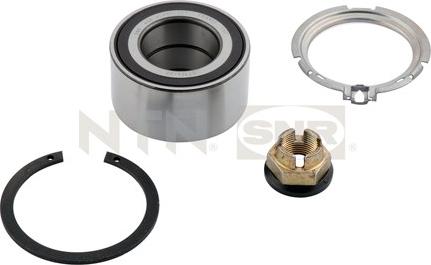 SNR R155.76 - Комплект подшипника ступицы колеса parts5.com