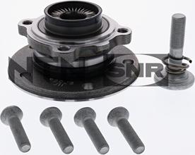 SNR R150.71 - Комплект подшипника ступицы колеса parts5.com