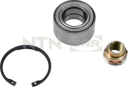 SNR R158.25 - Комплект подшипника ступицы колеса parts5.com