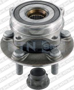 SNR R169.115 - Комплект подшипника ступицы колеса parts5.com