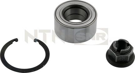 SNR R165.24 - Комплект подшипника ступицы колеса parts5.com