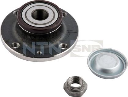 SNR R166.32 - Комплект подшипника ступицы колеса parts5.com