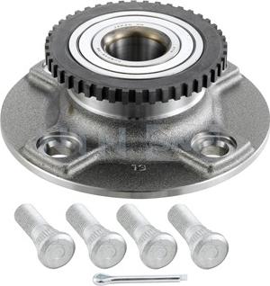 SNR R168.58 - Комплект подшипника ступицы колеса parts5.com