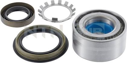 SNR R168.61 - Комплект подшипника ступицы колеса parts5.com